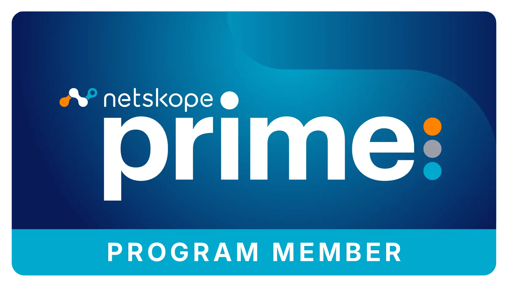 Netskope Prime Program Member badge